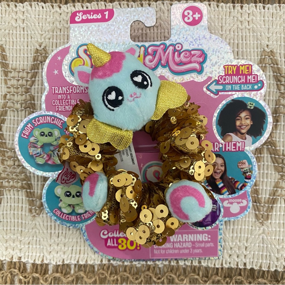 ScrunchMiez S. 1 Girl’s Collectible Scrunchies Moose Toys ULTRA RARE #42 ROXANNE